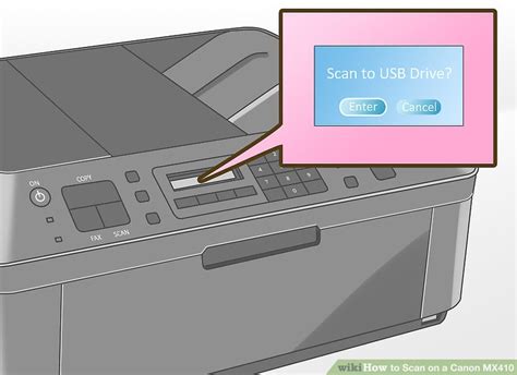 How to Scan on a Canon MX410 (with Pictures) - wikiHow