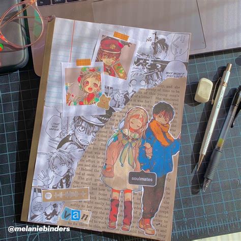 Anime journal! | Bullet journal themes, Bullet journal art, Anime book