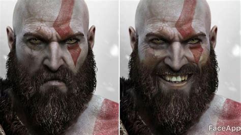 Kratos, God of War | FaceApp | God of war, Kratos god of war, Funny pictures for kids