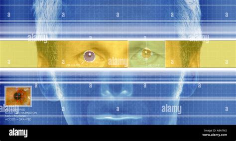 Iris recognition system Stock Photo - Alamy