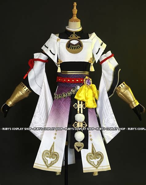 Genshin Impact - Kujou Sara Cosplay Costume (First Choice) – Ruby's ...