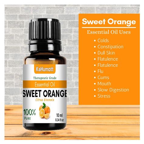 SWEET ORANGE 100% Pure Essential Oil 10 ml | Shopee Philippines