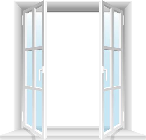 Transparent windows and sunny sky clipart design illustration 9383917 PNG