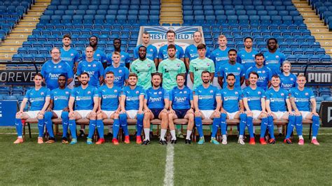 Squad numbers announced – Chesterfield FC