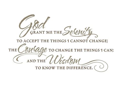 Vinyl Wall Decal The Serenity Prayer by empressivedesigns on Etsy