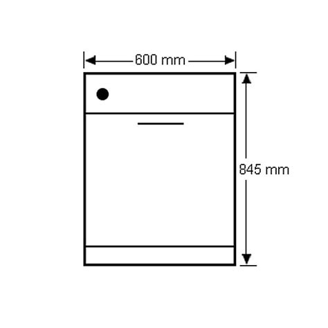 Bosch Dishwasher Dimensions