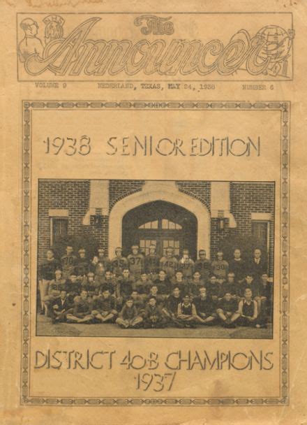 1938 (May) Nederland High School Yearbook Online, Nederland TX - Classmates