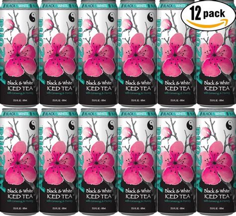 Arizona Black and White Tea 23 Oz Can ( 12 Pack ) ** For more information, visit image link ...