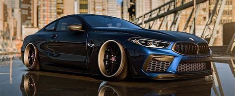 BMW M8 with Custom Wheels Looks Like a Need for Speed Car - autoevolution