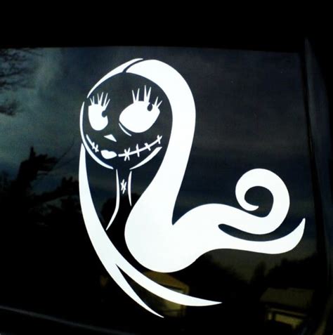 Sally Skellington Vinyl Decal Stickers