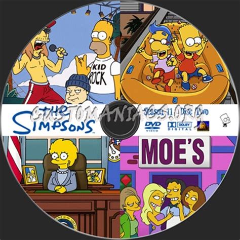 The Simpsons Season 11 dvd label - DVD Covers & Labels by Customaniacs, id: 47394 free download ...