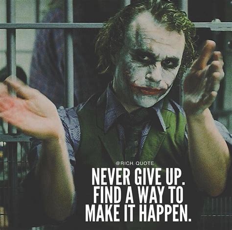 Heath Ledger Joker Quotes About Life One of the most iconic ...