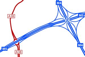 M4 - M5 - A38 | Roads.org.uk