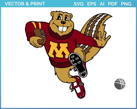 Minnesota Golden Gophers - Mascot Logo (1986) - College Sports Vector ...