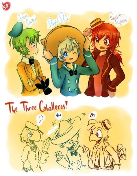 .: The Three Caballeros :. by Finni-NF on DeviantArt