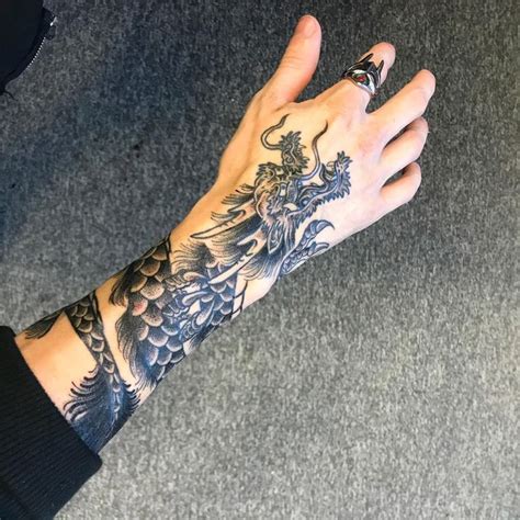 Chinese Dragon, done by Raine Knight, Second City Tattoo in Birmingham : tattoos | Dragon hand ...