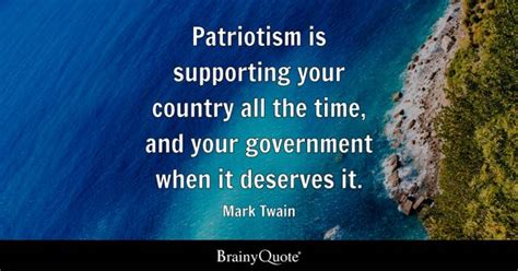 Patriotism Quotes - BrainyQuote