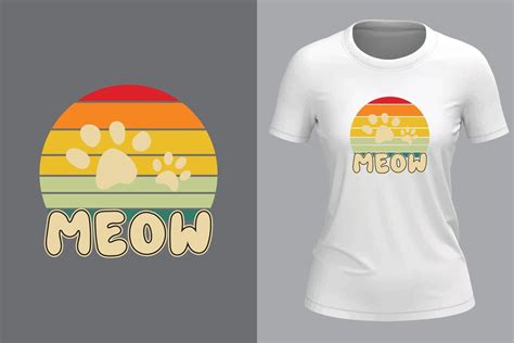 Vector cat t shirt design for woman 20548076 Vector Art at Vecteezy