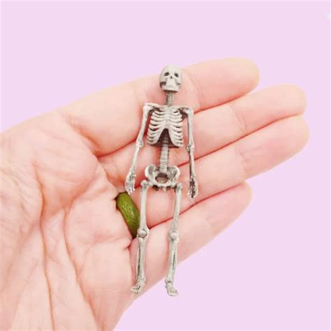 HUMAN SKELETON - 1:24 scale miniature for horror diorama, dollhouse, crafts $18.00 - PicClick