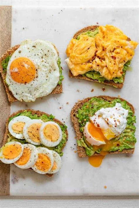 Sweet Potato Toast with Fried Eggs | FeelGoodFoodie