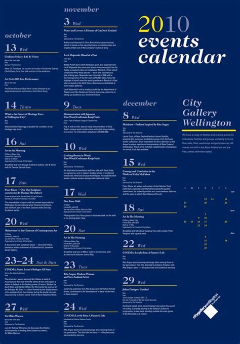 25 best images about Events Calendar Design Ideas on Pinterest