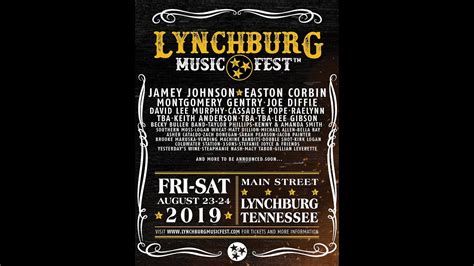 Lynchburg Music Fest Promo 2019 - YouTube