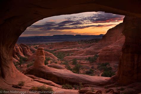 Tower, Arch | Arches National Park, Utah | Photos by Ron Niebrugge