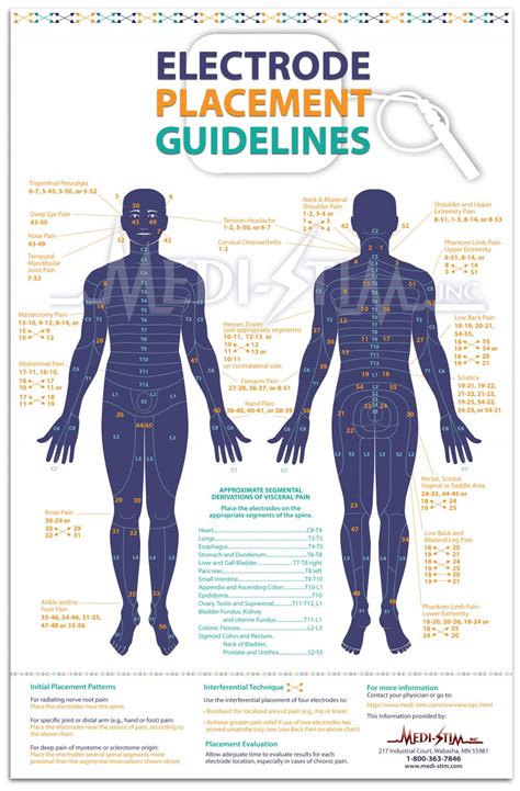 Tens Unit Placement Diagram