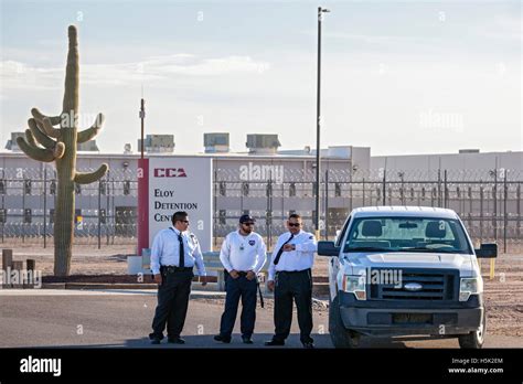 Eloy, Arizona - The Eloy Detention Center, a privately-owned prison Stock Photo, Royalty Free ...