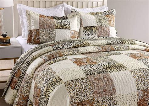 Animal Print Bedding Safari Bedding Comforters – Ease Bedding with Style | Quilt sets bedding ...