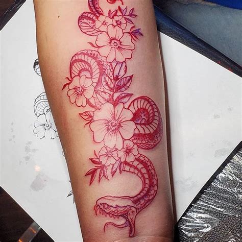 Red ink Tattoo To Stand Out (20+ Photos and Tips) - Inspired Beauty ...