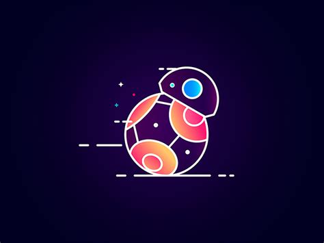 BB-8 droid by Tribhuvan Suthar on Dribbble