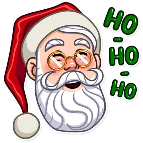 Santa Claus WhatsApp Stickers - Stickers Cloud