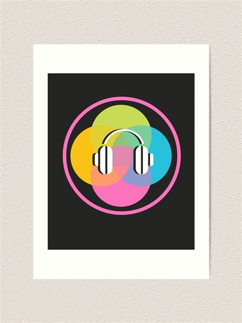 "feel the music logo" Art Print by FailedDesign | Redbubble