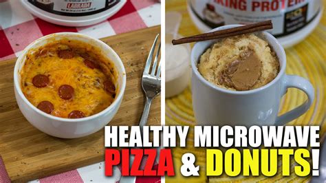 2 HEALTHY MICROWAVE MEAL RECIPES - YouTube