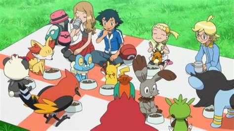 Pokemon XY - Ash and Serena Photo (37801442) - Fanpop