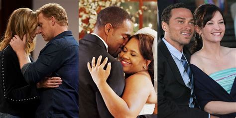 Grey's Anatomy: The 17 Best Couples, Ranked