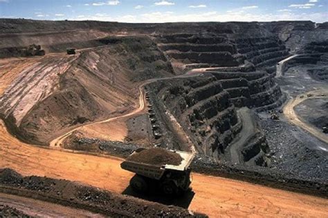 Five persons were found dead after part of an open cast coal mine caved ...