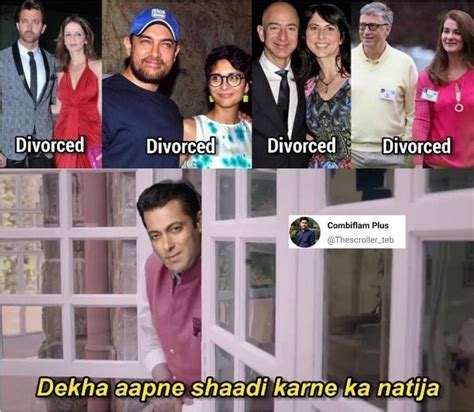 Aamir Khan Divorce Memes Getting Viral On The Internet | Memes.co.in