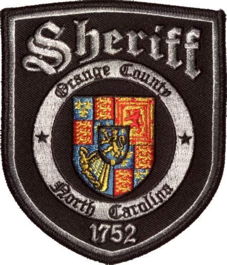 E19101 Orange County Sheriff (NC) - The Emblem Authority