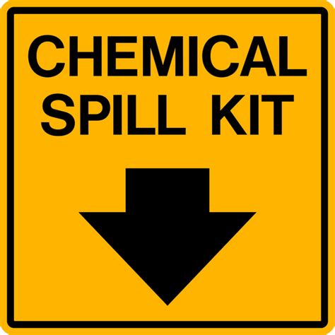 Chemical Spill Kit – Western Safety Sign