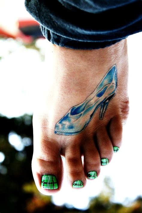 Right side up of former Pin... Glass Slipper Tattoo | Piercing tattoo ...