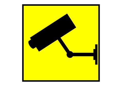 CCTV Camera Warning Sign