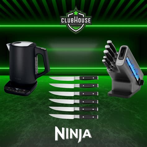 Ninja Bundle (Knives, Rapid Boil Kettle & Steak Knives) – Clubhouse Competitions