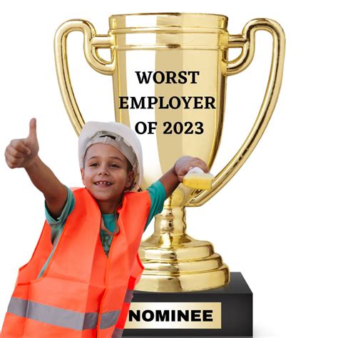 The 2nd nominee for the “Worst Employer of 2023” is … the child labor ...