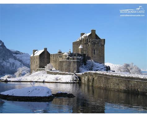 Eillean Donan Castle in Winter Wallpaper | Scotland castles, Scottish castles, Eilean donan