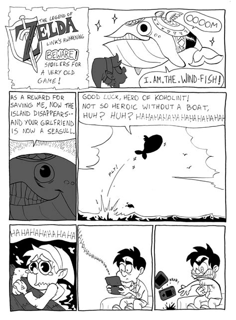 Link's Awakening Ending comic ~ Sketches and other stuff