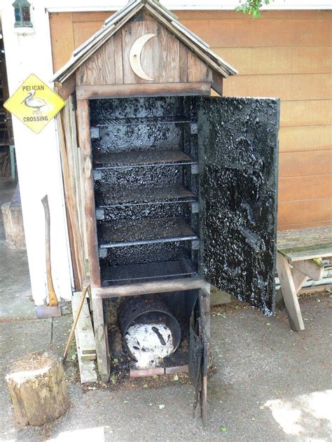 homemade wooden smoker - Google Search Smoke House Plans, Smoke House ...