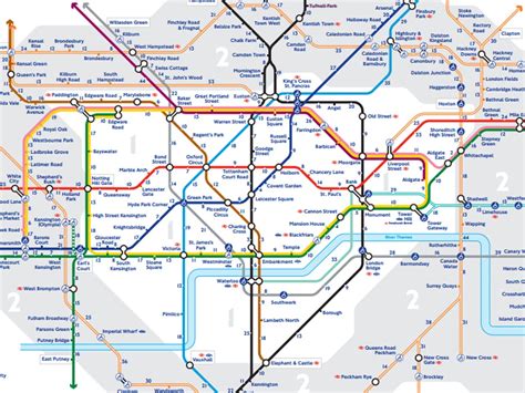 TfL releases first official 'walk the Tube' map for London | The ...