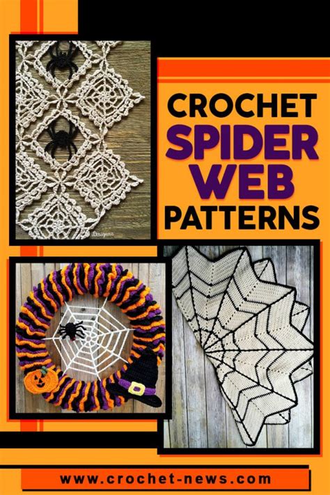 20 Crochet Spider Web Patterns - Crochet News